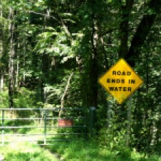 road sign the road to now where