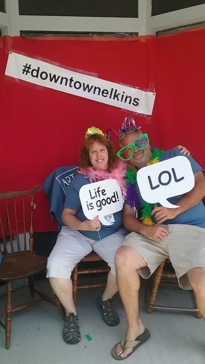 Doug Starcher and Jolynn Powers at Selfie Sation