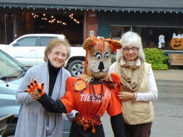 photo of volunteers for the Elkins Main Street Scarecrow Festival 2017