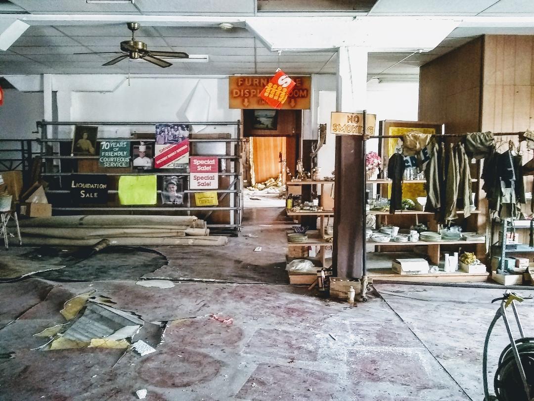 May 2018 mess first floor of the GR