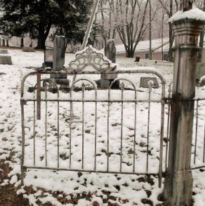 Gate at Pleasant Grove Cemetry