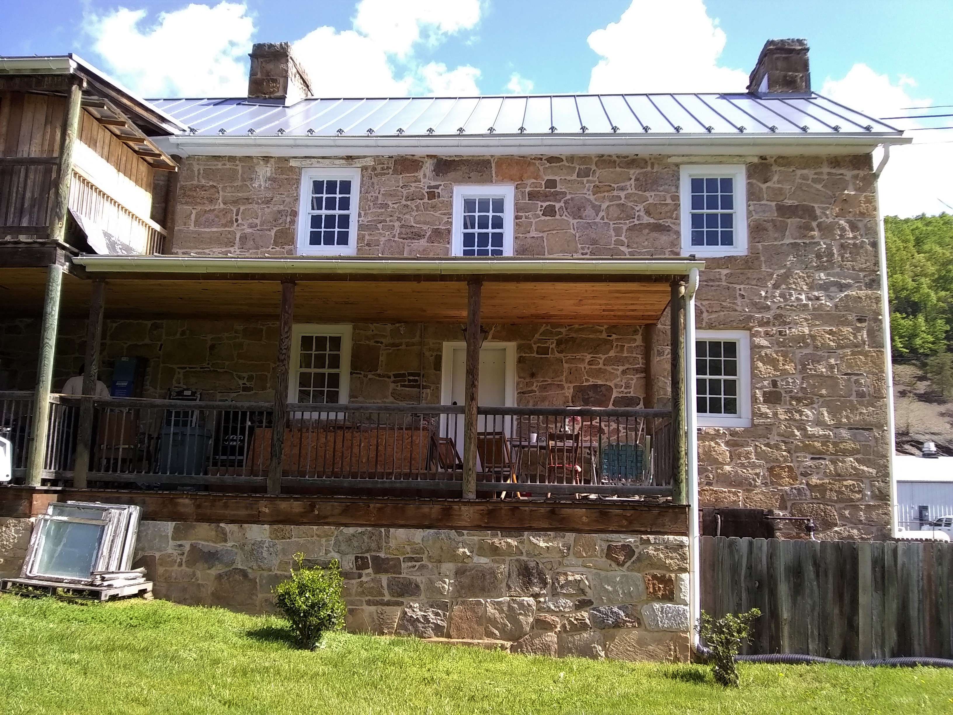 ack porch of Travelers Rest
