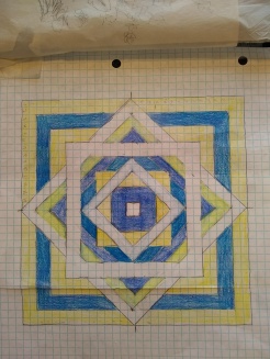 Basic pattern for my home "over under square" Pattern